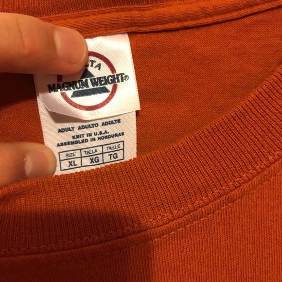 Texas Longhorns Men’s Long Sleeve T-Shirt XL - Picture 4 of 4